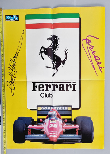Affiche ferrari club cavallino - ferrari,