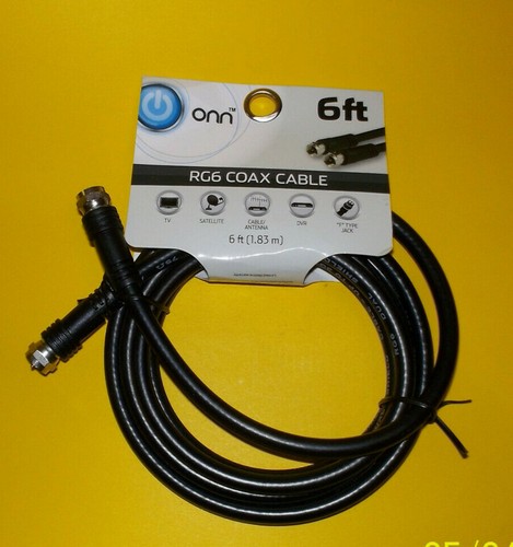 Onn rg6 coax cable - , 6