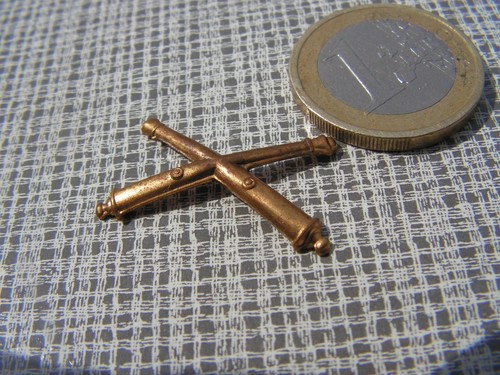 Artillerie insigne canon a - ,