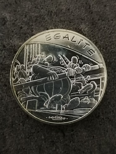Euro argent asterix - 10,