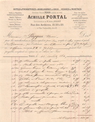 1881 outils fournitures - 1881, et