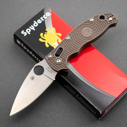 New spyderco manix 15v - new!, lw,