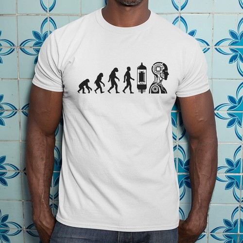 Shirt merch geek ia robot - af,