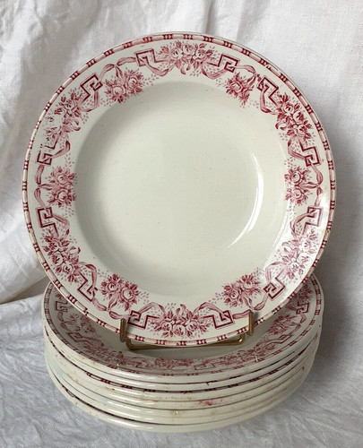 Assiettes creuses moulin des - creuses,