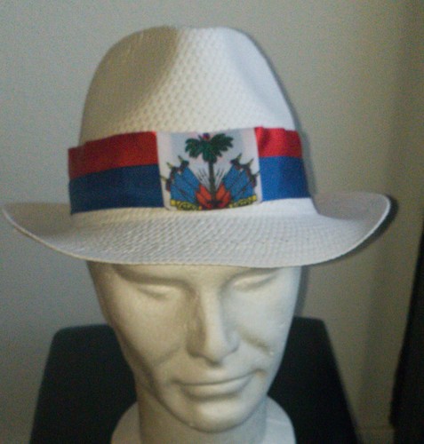 Chapeau drapeau haiti livré - haiti.,