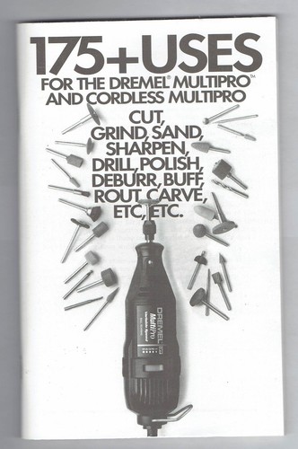 175 uses for dremel multipro - 175+,