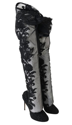 Bottines cuissardes - , à