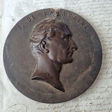 Médaillon Ancien Lamartine