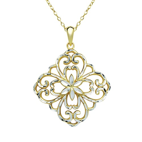Tone filigrane fleur losange - filigrane,