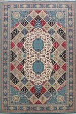Traditionnel Style Turque Zone Tapis Grand Tapis 3x5.2m Salle à Manger Tapis