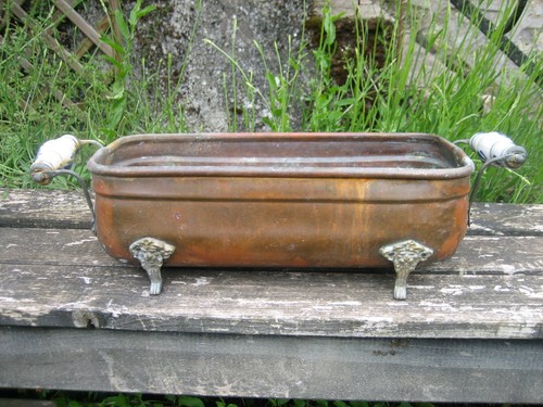 Cache pot jardinière ancienne - cache,