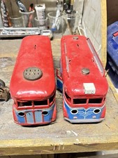 Joustra Trolley bus rouge Et Bleu Pour Restauration