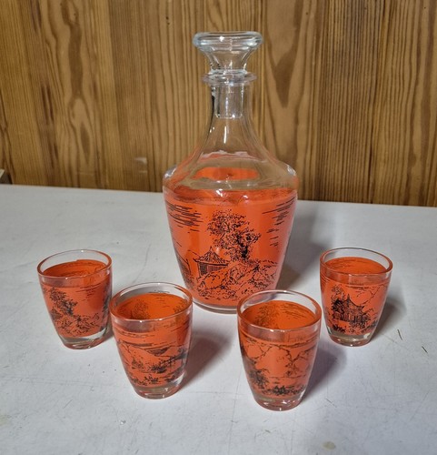 Ancien service liqueur en - service, à