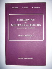 Détermination des minéraux des roches au microscope polarisant