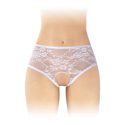 Culotte ouverte blanche - , amanda