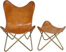 Buffalo Cuir Salon Papillon