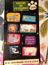 plaquette safari peaugres 2006