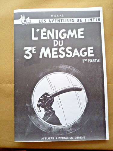 Tintin énigme 3 ème - du,