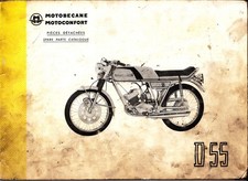 Catalogue de pièces détachées Motobécane D 55 Septembre 1975 