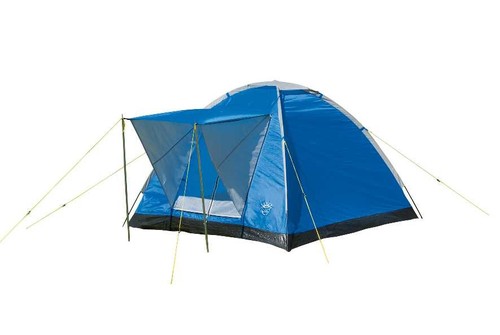 Tente mono dôme bleu - tente,
