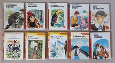 Lot 10 Livres Bibliothèque