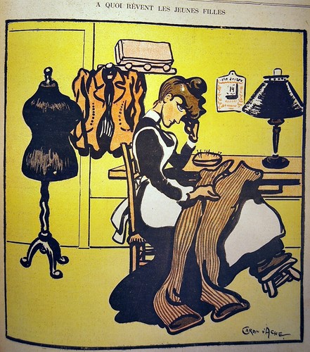 Estampe humoristique 1899 - estampe,