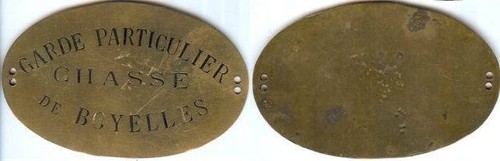 Plaque métier boyelle - plaque,
