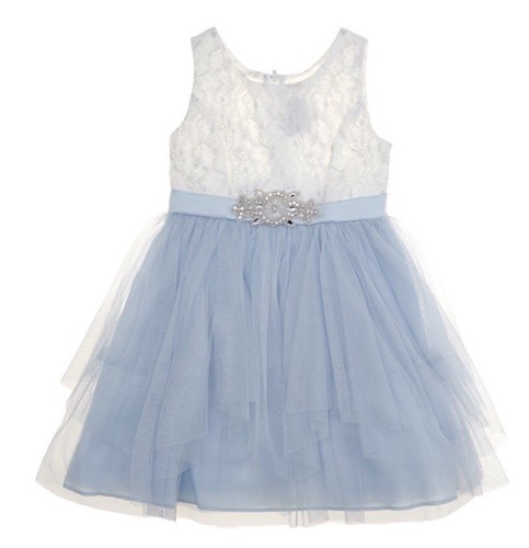 Little girls sparkling lace - little,