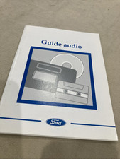 Ford automobile autoradio guide audio édition 08 / 1998 notice manuel livret