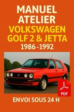Manuel Atelier Volkswagen Golf