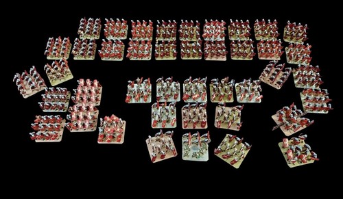 Lot soldats plomb - de, de