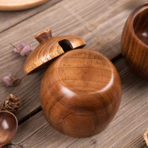Pot épices bois avec - à, en