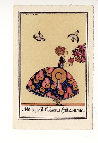 Art déco femme - et,