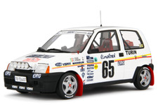 LAUDORACING-MODELS 1:18 Fiat Cinquecento Trofeo Rally Monte-Carlo 1993 LM175-TB