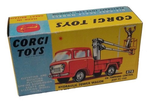 Corgi toys boîte box repro