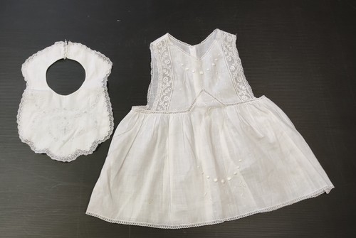 Robe tablier bapteme - robe, de
