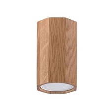 Plafonnier bois chêne - chêne, 1