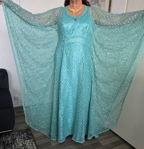Boubou africain guipure fine
