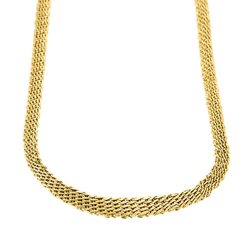 Collier jaune 18k - en, or