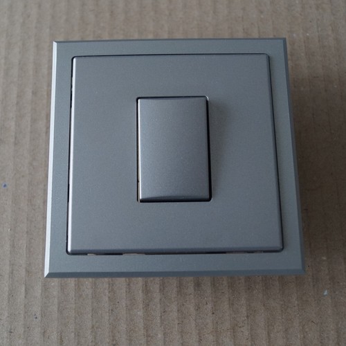 Poussoir inverseur argent 10a - inverseur,