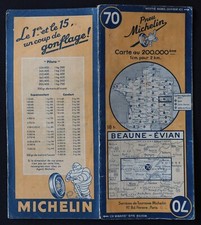 Carte michelin beaune - beaune, evian
