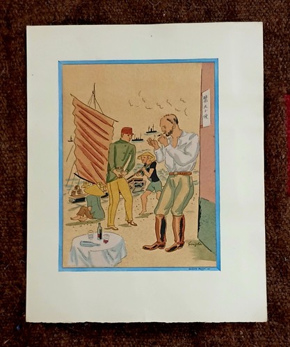 Rare foujita 1929 signed - rare,