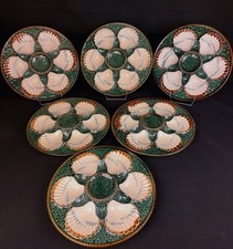 6 Assiettes à huîtres