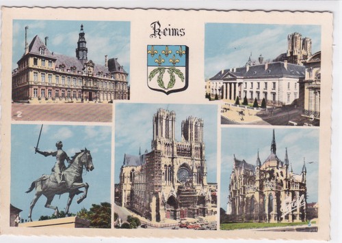 Carte postale cpsm - cpsm, reims