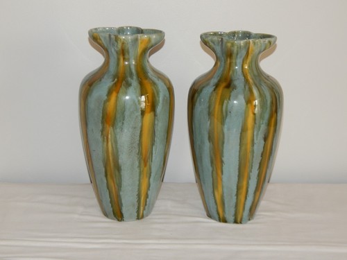 Superbe paire ancien vases - superbe, en
