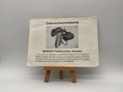 Minox jumelles manuel - minox,