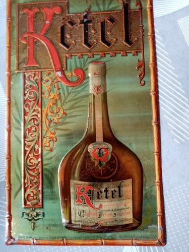Ancienne tole publicitaire - tole,