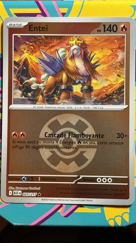 Carte pokémon entei - carte,