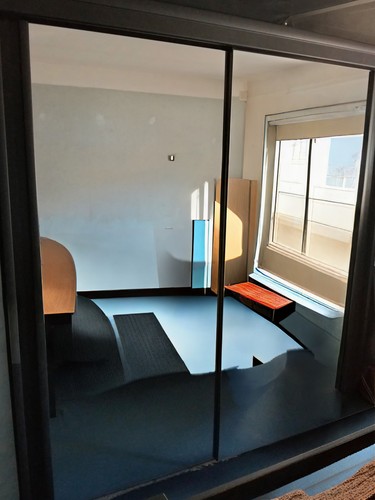 Armoire penderie noire miroirs - noire,