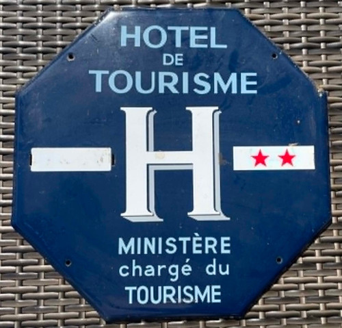 Ancienne plaque emaillée - plaque,